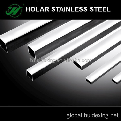 Square Pipe Steel Railing stainless steel tube 180grit finished Factory